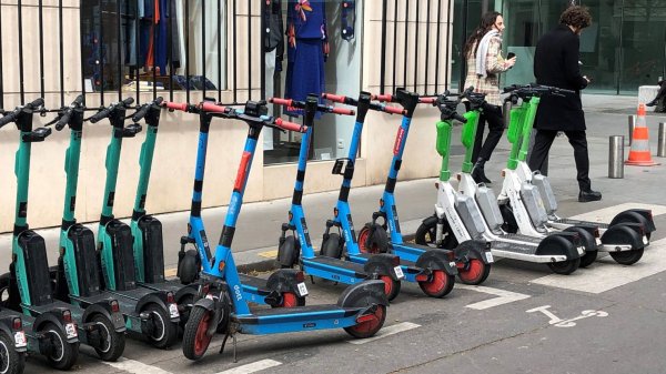 Paris residents vote in favor of banning rental electric scooters